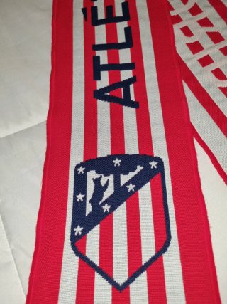 Bufanda Atlético de Madrid Rayas