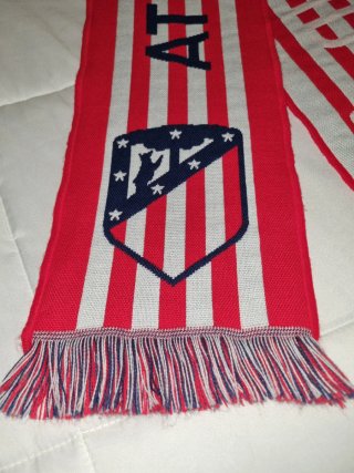 Bufanda Atlético de Madrid Rayas
