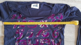 Maglia Guru blu e viola