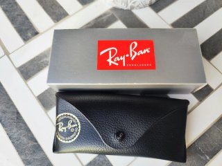 Gafas Ray-Ban Aviator Doradas Azules