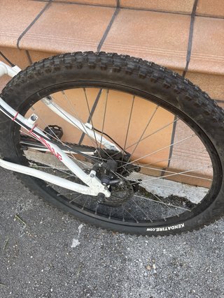 Bicicleta Montagna Decathlon Rossa