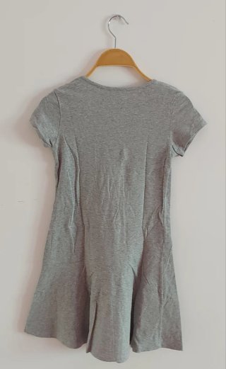 Benetton Vestido gris Talla 10-11 años