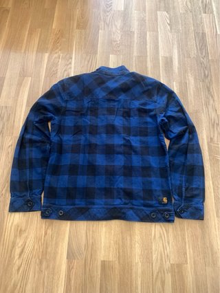 Chaqueta Carhartt cuadros azul y negro