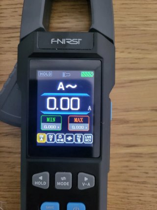 Pinza amperimétrica y multímetro FNIRSI DMC-100