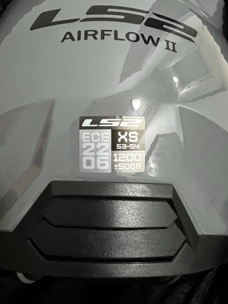 Casco Jet LS2 Airflow II Talla XS NUEVO