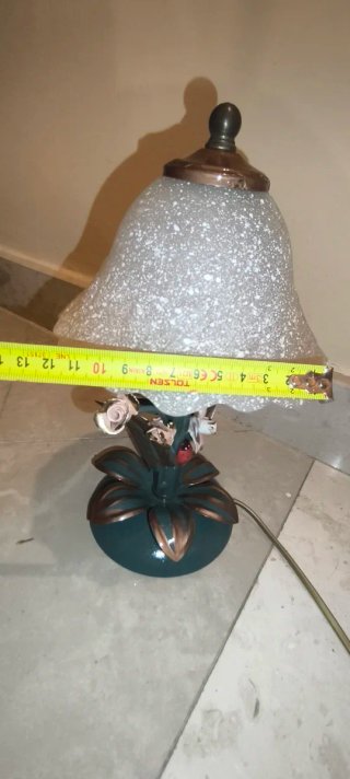 Coppia Lumetti Vintage Ferro Battuto