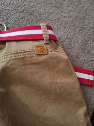 Pantaloncini ragazzo con cintura Y-clu 10 anni