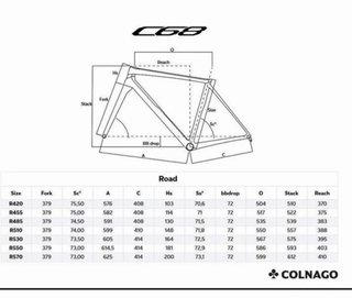 Bicicleta Colnago C68 Nueva