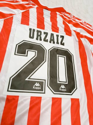 Camiseta Athletic de Bilbao 1997-1998 Urzaiz N°20