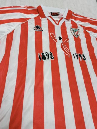 Camiseta Athletic de Bilbao 1997-1998 Urzaiz N°20