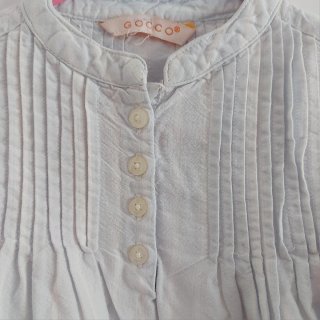 Gocco Blusa rayas azules Talla 3-4 años