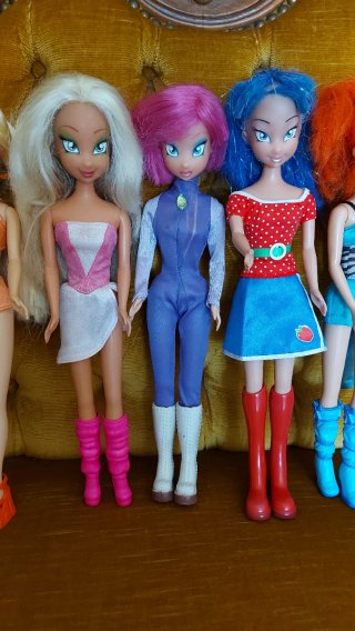 Lotto 8 Bambole Winx