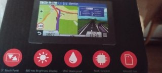 Navegador GPS para Moto 5 Pantalla Táctil
