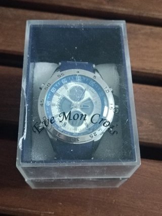 Reloj deportivo Eve Mon Crois analógico-digital