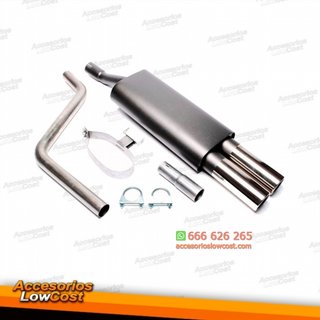 SILENCIOSO / ESCAPE PARA VOLKSWAGEN POLO III 1985