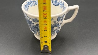 Set 7 Tazzine Caffè Ridgway Windsor Blu Vintage