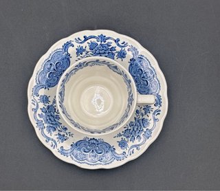 Set 7 Tazzine Caffè Ridgway Windsor Blu Vintage