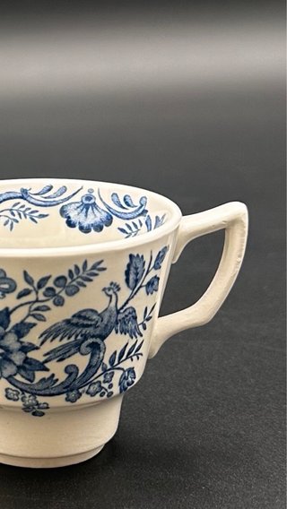 Set 7 Tazzine Caffè Ridgway Windsor Blu Vintage