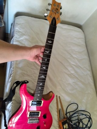 Guitarra Eléctrica PRS Custom Rosa