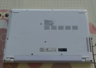 Portátil Toshiba Satellite C550-C-15P Blanco