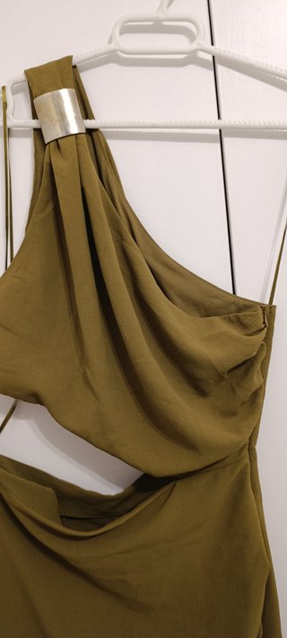 Vestido fiesta verde nuevo sin estrenar