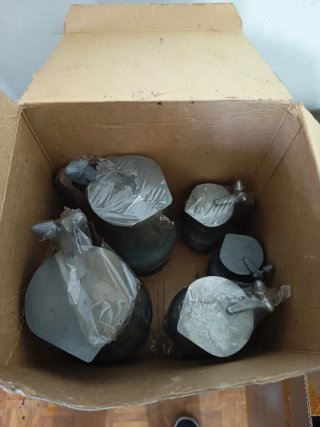 Set 4 Jarras Peltre Le Sei Bavaresi