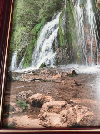 Cuadro Decorativo Cascada Nacimiento Río cuenca