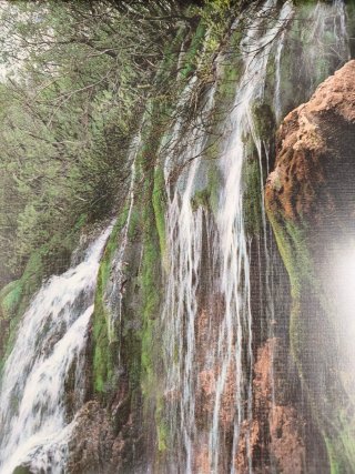 Cuadro Decorativo Cascada Nacimiento Río cuenca