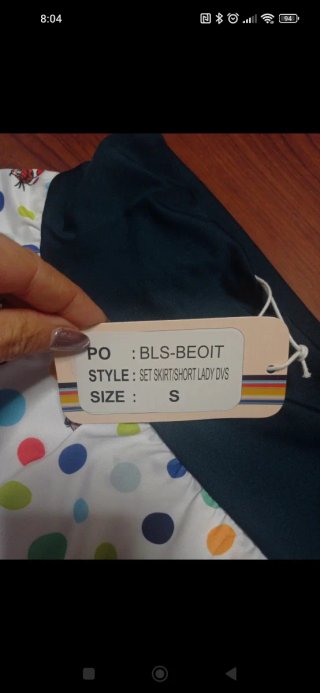 Completo bambina top e gonna pois