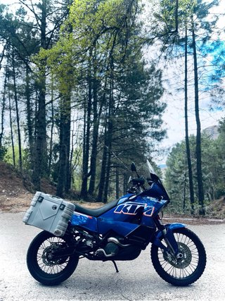 KTM 990 Adventure 2009 Azul/Gris