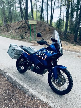KTM 990 Adventure 2009 Azul/Gris