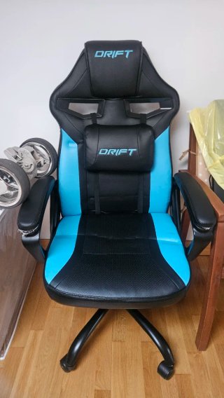 Silla Gaming Drift Negra y Azul