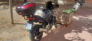 Honda CBF600N Naked Moto Negra/Morada