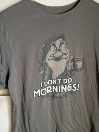 Blusa Gris I DON'T DO MORNINGS