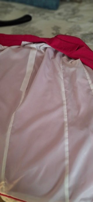 Traje chaqueta y pantalón fucsia Zara