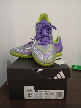 Botas de fútbol Adidas F50 Club TF Talla 42.5