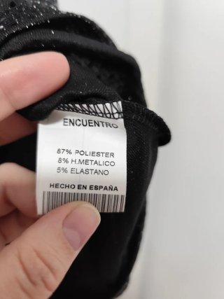 Blusa Encuentro Talla M lentejuelas