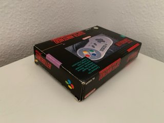 Mando Super Nintendo PAL Original Caja Manuales