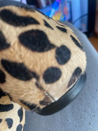 Zapatos planos Roberto Verino leopardo lazo