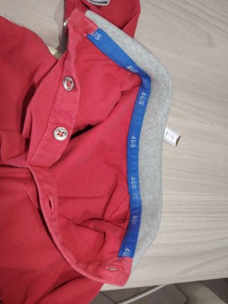 Maglietta rossa 24 mesi 4 anni