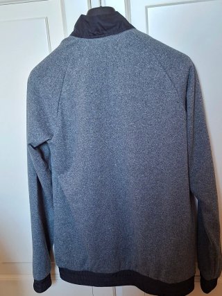 Felpa donna grigia con zip