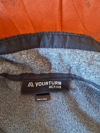 Felpa donna grigia con zip