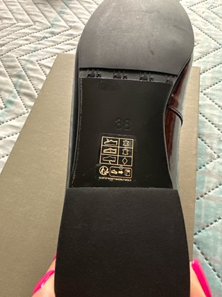 Bailarinas Billi Bi Black Patent 200