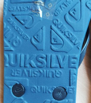 Nuevo Quiksilver flip flops Talla 39