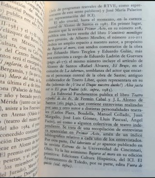 Libro de teatro