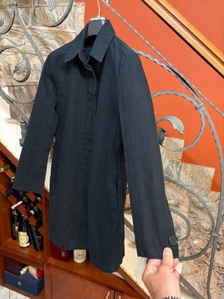 Trench cotone United Colors of Benetton nero