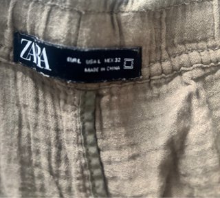Pantaloni corti Zara marrone/cachi tg. L
