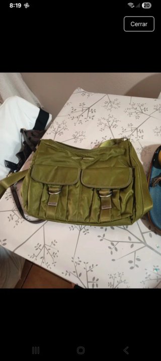 Bolso Tommy Hilfiger verde oliva