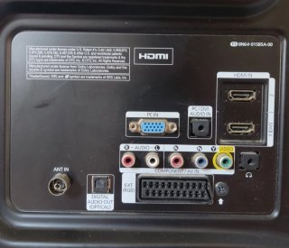 Televisión Samsung 43 Negra LEER Y VER TODO!