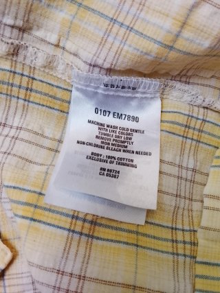 Camicia a quadri leggera Columbia tg L